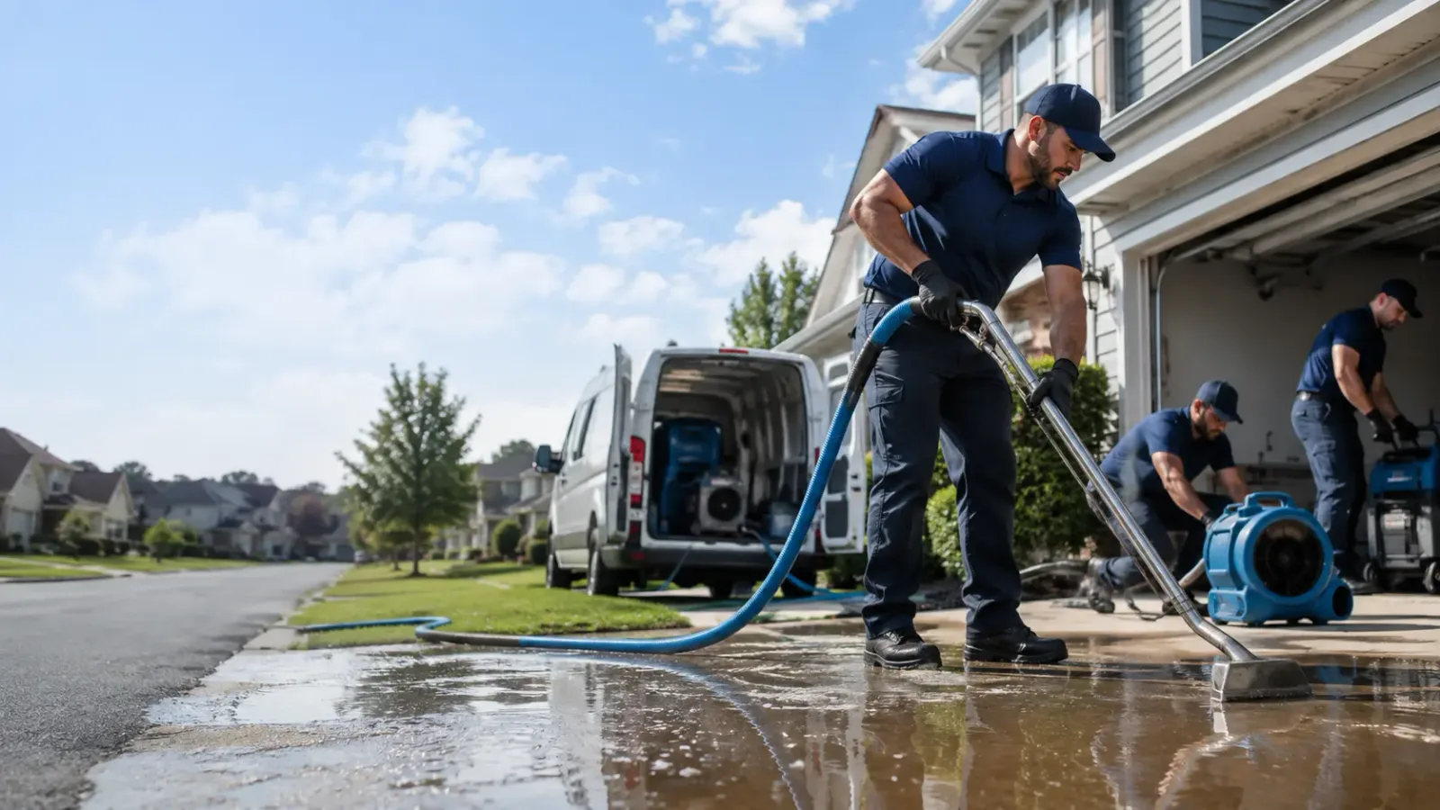 Flood Damage Restoration in Unionville, MI